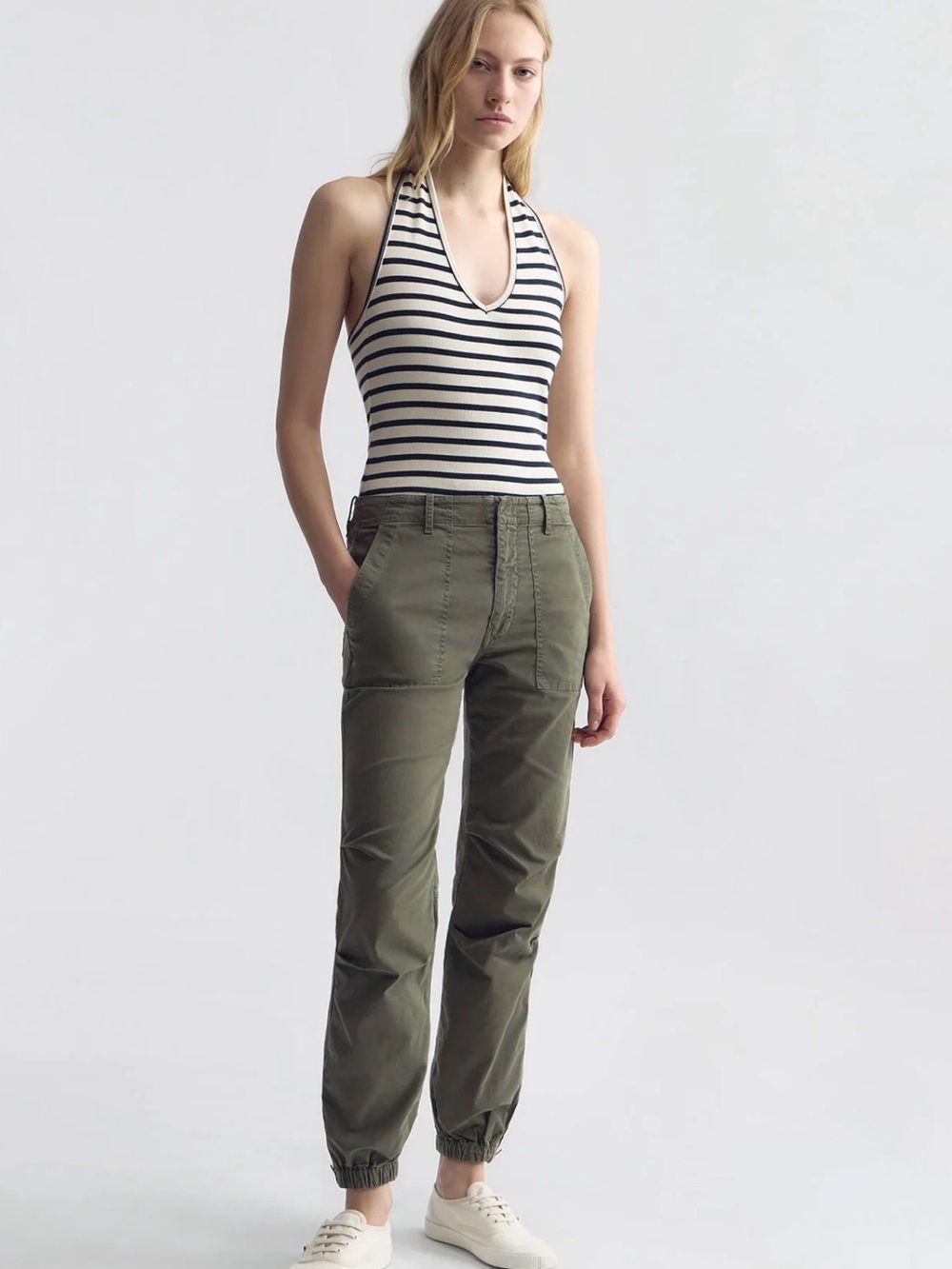Nili Lotan UTILITY COTTON PANT - Picture 2 of 5